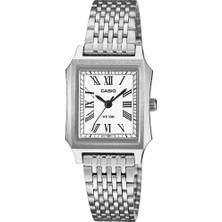 Casio Casıo LTP-B190D-7BVDF Roma Rakamlı Kare Çelik Kadın Kol Saati
