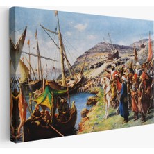 Cepahir Fatih Sultan Mehmet'in Istanbul Kuşatması, Gemileri Karadan Yürütme TABLOSU-6616