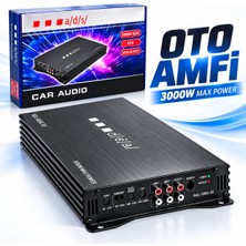 Oto Amfi 4 Kanal 3000W Rms 280W Ads AD-1600.1