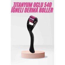 MiraLive 540 Iğneli Derma Roller 1mm Titanyum Uçlu Saç Kaş Serum Kullanımına Uygun