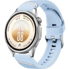 Nezih Case Huawei Watch Ultimate / Gt3 Se / Gt3 Elite / Gt Sport 46MM / Gt Runner ile Uyumlu 22MM Silikon Kordon