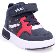 Vicco Pole 946B26K244 Lacivert Ortopedik Günlük Işıklı Erkek Çocuk Spor Bot