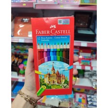 Senacacollection Faber-Castell 12 Li Kuru Boya Kalemi