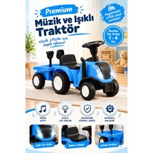 Pozart İlk Arabam İttirmeli Traktör Römorklu Işıklı Müzikli Binbin Bingit ittirmeli Araba Traktör 1. Kalite 1-4yaş