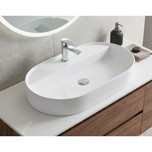 Quarter Bath Smooth Line Tezgah Üstü Lavabo 55X42