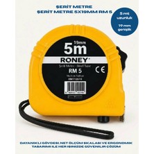 Roney Şerit Metre 5X19MM Rm 5 Metre
