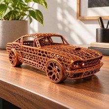 Eb Studio 3D Baskı Klasik Spor Araba Biblo 25 cm – Lattice Tasarım Masaüstü Dekoratif Otomobil