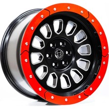 Black Wolf 571 18X9.0 5X127 Et0 Mb/red