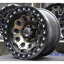 Powcan 3359 17X9.0 6X114.3 Et-15 Matte Bronz / Beadlock
