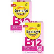 Supradyn Expert Vitamin B12 Dilaltı 30 Tablet x 2 Adet
