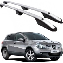 Ekolmaks Nissan Qashqai Üst Port Bagaj Tavan Çıtası 2007-2013 Gri