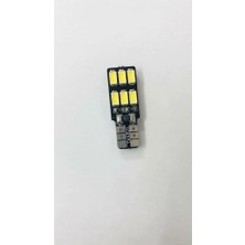 Mucize T10 Canbus 5730 Çift Taraflı 12 Led'li Smd Dipsiz Park Plaka Iç Aydınlatma Ampulü