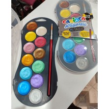 Senacacollection Carioca 12 Li Metalik Sulu Boya