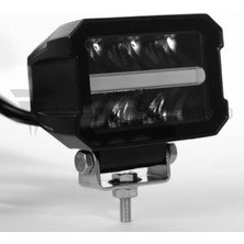 Mucize Chiming Kare Ledli Sis Farı Projektör - 12V-24V Uyumlu