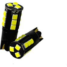 Mucize T10 15 LED 12/24V 10W Park ve Araç Içi LED Ampul / 2'li Paket