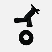 Admiral Washing Machine Tap Black