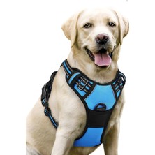 Mucize Büyük Irk Köpek Göğüs Tasması / No-Pull Çekmez Kontrollü Reflektif Tasma - Xl Beden