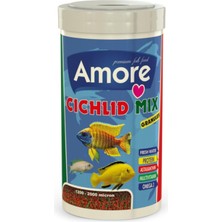 Karışık Malawi Cikletleri Için Granül Yem, 1000 ml