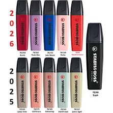 Stabilo Boss Original Nature Colors + Wildflower Edition 11'li Set 2025-2026 Renkleri