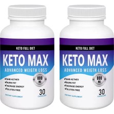 Keto Max 2 Adet Destekleyici Ürün 30'lu