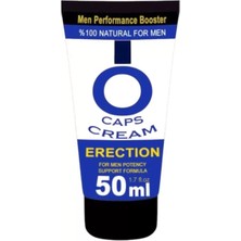 O Caps Cream Natural Booster Erkeklere Özel Krem 50 ml