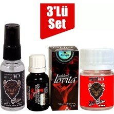 Bizon Sprey + Golden Lovita Kadin Kadın Damla + Bizon 100MG 10'lu