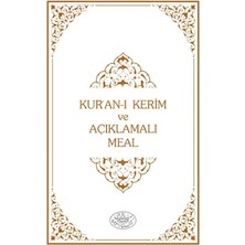 Kısa Açıklamalı Kur'an-I Kerim Meali Metinli