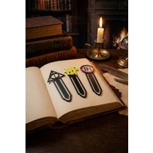Harry Potter Temalı Kitap Ayracı, 3'lü Set