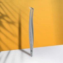 Staleks Expert 44/12 Kirpik Cımbızı Çentikli Fiber L Şeklinde 65 Mm.