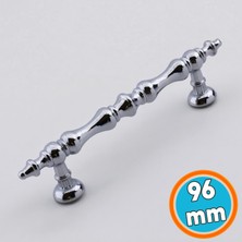 Nzb Metal Kulp Parlak Krom 96 mm - 9.6 cm Mobilya Çekmece Mutfak Dolabı Dolap Kulpları Kulbu Kulpu