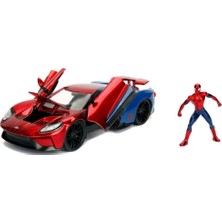Mey Ithalat® Örümcek Adam Figürü 2017 ve Ford Gt Model Araç