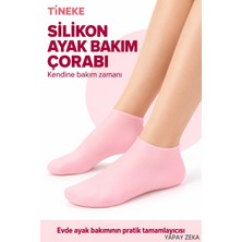 Tineke Silikon Jel Topuk Çorabı – Nemlendirici Ayak ve Topuk Bakım Çorabı