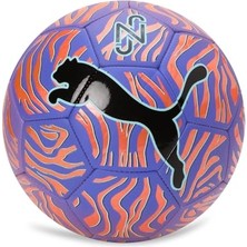 Neymar Jr Graphic Ball Top Orange Poppy- Black Futbol Topu