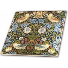 William Morris Erdbeerdieb Desenli Fayans, 6 (Ct 219390 2)