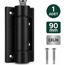 DESIPHON Pimapen Kapı Menteşesi Siyah 90 mm – Pvc Kapı Menteşesi, Ayarlanabilir Metal Pim
