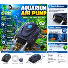  Rs Electrical RS-082 Çift Çıkışlı Akvaryum Hava Motoru – 5W