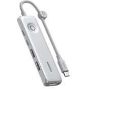 Ugreen 95189 U601 5 In 1 Usb-C To 2xusb-A 2.0 Çoklayıcı 1x4K/60Hz HDMI 1xusb-C Pd 100W Şarj Desteği Çok Fonksiyonlu Bağlantı Istasyonu