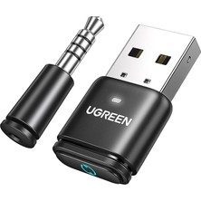 Ugreen 15765 CM668 Bluetooth 5.3 Oyun Ses Aptx Hd/adaptive Ses Verici Transmitter Adaptör