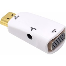 EBG Elektronik Hdmı'den Vga'ya Çevirici Adaptör 4867 Model Yüksek Performans 1080P Uyumlu