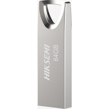 Hiksemi M200 Classic 64 GB USB 2.0 Metal Flash Bellek Gümüş