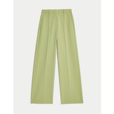 Marks & Spencer Tailored Fit Wide Leg Trousers