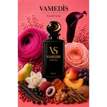 Vamedis VS066 Delina | Gül, Liçi, Ultra Feminen Kadın Parfümü 50 ml