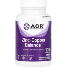 Advanced Orthomolecular Research Aor, Zinc-Copper Balance™, 100 Capsules