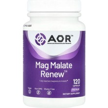 Advanced Orthomolecular Research Aor, Mag Malate Renew™, 120 Capsules