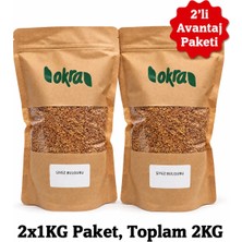Okra Siyez Bulguru - Pilavlık Yerli - 2X1000GR - Kastamonu Ihsangazi Bölgesi Mahsulü.