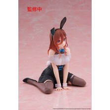Taito -The Quintessential Quintuplets 3 Desktop Cute Figure - Miku Nakano (Bunny Ver.) Anime . 13 cm Figür