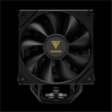Pileli Store Gamdıas Boreas E2-410 Black Edition 120MM Cpu Kule Tipi Hava Soğutma Doğrudan Temas Teknolojisine Sahip 4 Adet Gelişmiş Bakır Isı Borusu (Amd Am4-Am5 ve Intel Tüm Işlemciler Ile UYUMLU)(1923)