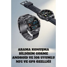 Birsence Titreşimli Akıllı Saat 300-400 Mah Siyah Renk