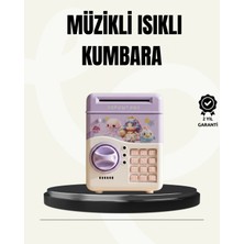 Pileli Store Elektronik Şifreli Atm Görünümlü Çocuk Kumbarası Mor
