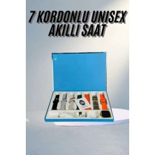 Birsence Çoklu Kordonlu Unisex Akıllı Saat Çelik ve Plastik Kordon